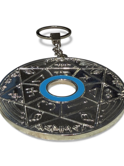 Porte-clé Pentacle Kabbalistique TRINITY Silver - Limited Edition